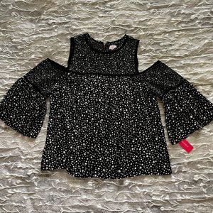 New! Cold Shoulder Swag Sleeve Top